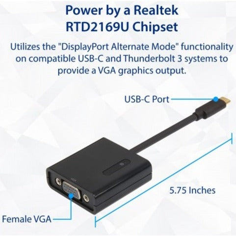 SYBA USB-C/VGA Video Adapter