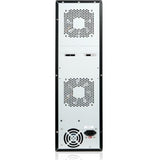 RAIDage JAGE12BT12BK-DE-SEA Drive Enclosure 12Gb/s SAS, SATA/600 - Mini-SAS HD Host Interface Tower - Black