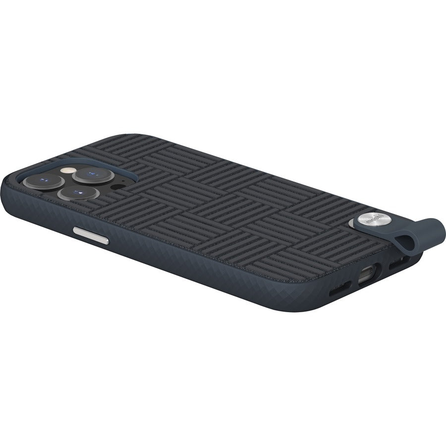 Moshi Altra Carrying Case Apple iPhone 13 Pro Smartphone - Midnight Blue