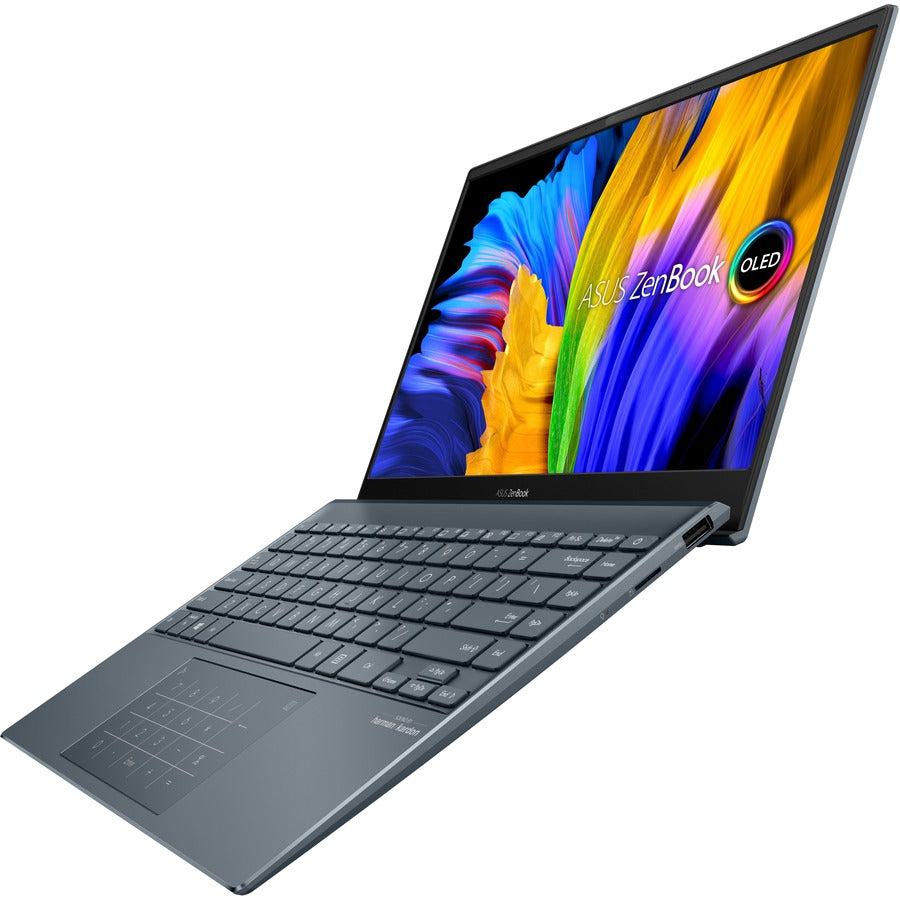 Asus ZenBook 13 UM325 UM325UA-DH51 13.3" Notebook - Full HD - 1920 x 1080 - AMD Ryzen 5 5500U Hexa-core (6 Core) 2.10 GHz - 8 GB Total RAM - 512 GB SSD