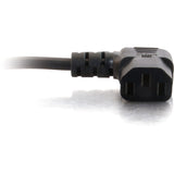 C2G 14ft 18 AWG Universal Right Angle Power Cord (NEMA 5-15P to IEC320C13R)