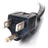 C2G 14ft 18 AWG Universal Right Angle Power Cord (NEMA 5-15P to IEC320C13R)