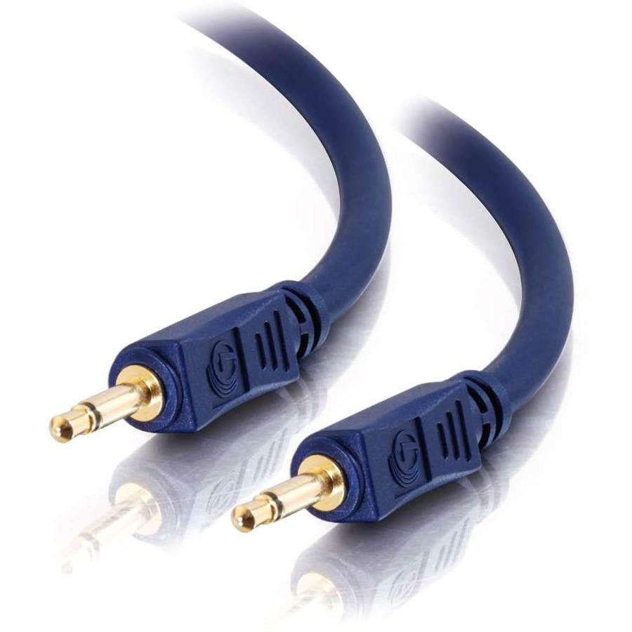 C2G 12ft Velocity 3.5mm M/M Mono Audio Cable