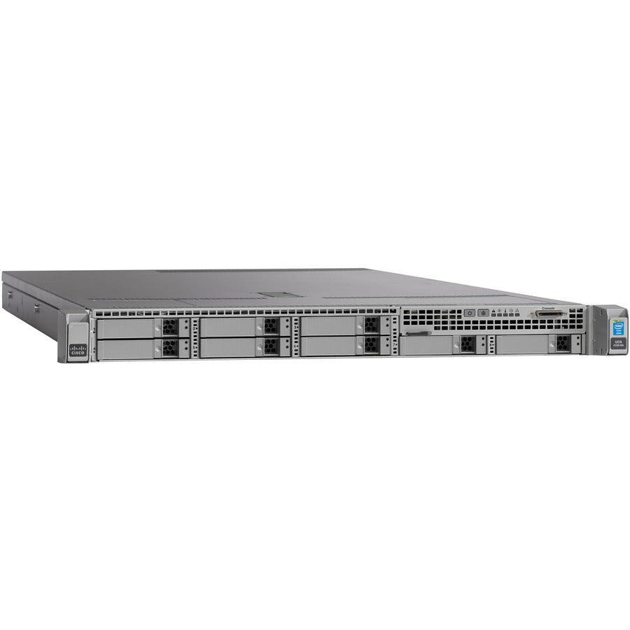 Cisco C220 M4 1U Rack Server - 1 x Intel Xeon E5-2680 v4 2.40 GHz - 64 GB RAM - 12Gb/s SAS Controller