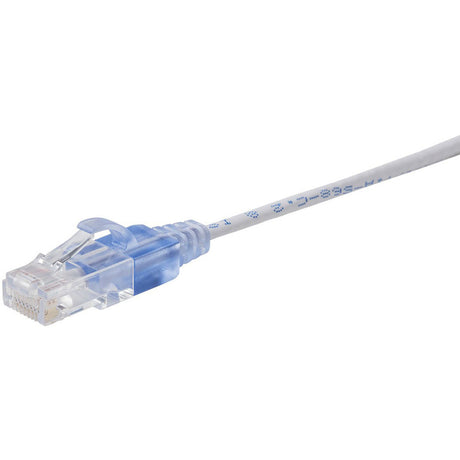 Monoprice 5-Pack, SlimRun Cat6A Ethernet Network Patch Cable, 5ft White