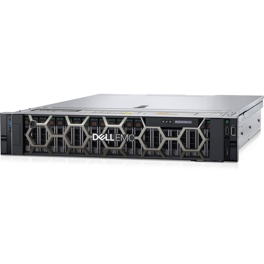 Dell EMC PowerEdge R750xs 2U Rack-mountable Server - 2 x Intel Xeon Gold 5318Y 2.10 GHz - 32 GB RAM - 480 GB SSD - (1 x 480GB) SSD Configuration - Serial ATA/600, Serial Attached SCSI (SAS) Controller