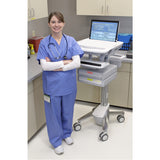 Ergotron StyleView Cart with LCD Arm, 9 Drawers