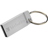 Verbatim 16GB Metal Executive USB Flash Drive - Silver