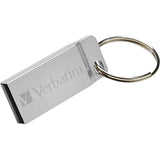 Verbatim 16GB Metal Executive USB Flash Drive - Silver