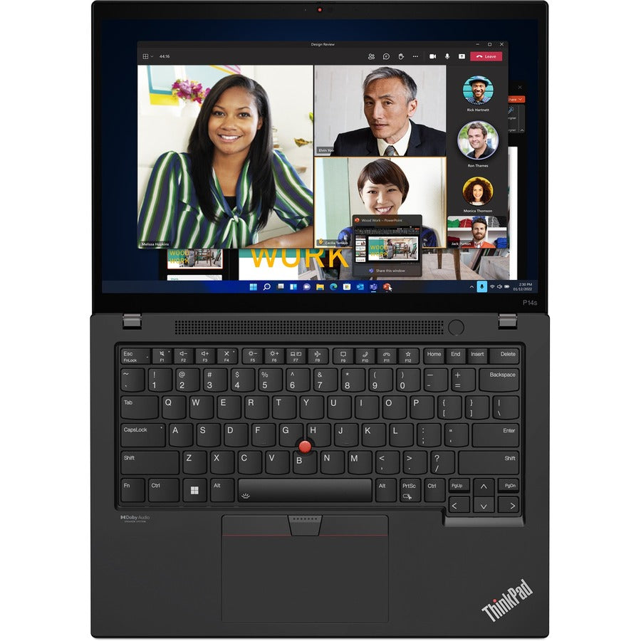 Lenovo ThinkPad P14s Gen 3 21J5001NUS 14" Touchscreen Mobile Workstation - WQUXGA - 3840 x 2400 - AMD Ryzen 7 PRO 6850U Octa-core (8 Core) 2.70 GHz - 32 GB Total RAM - 32 GB On-board Memory - 512 GB SSD - Black