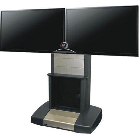 Middle Atlantic Video Cart, 42"-55" Dual Display