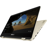 Asus ZenBook Flip 14 UX461 UX461FA-DH51T 14" Touchscreen Convertible Notebook - 1920 x 1080 - Intel Core i5 8th Gen i5-8265U Quad-core (4 Core) 1.60 GHz - 8 GB Total RAM - 256 GB SSD