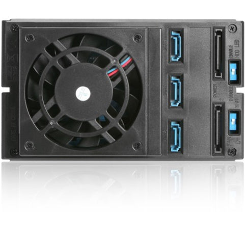 iStarUSA BPN-DE230P Drive Enclosure for 5.25" 12Gb/s SAS, SATA/600 Internal - Black