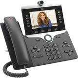 Cisco 8865NR IP Phone - Corded - Corded - Wall Mountable - Charcoal