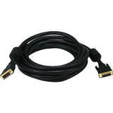 Monoprice 15ft 24AWG CL2 Dual Link DVI-D Cable - Black