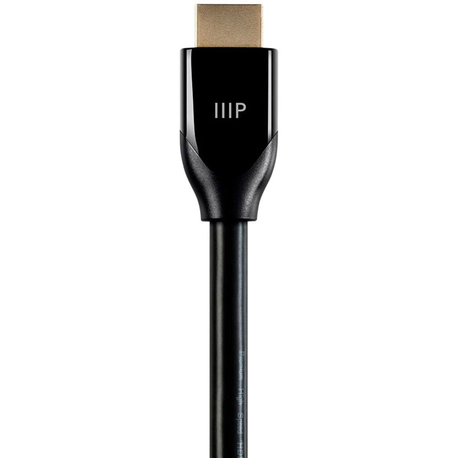 Monoprice Certified Premium High Speed HDMI Cable, HDR, 20ft Black