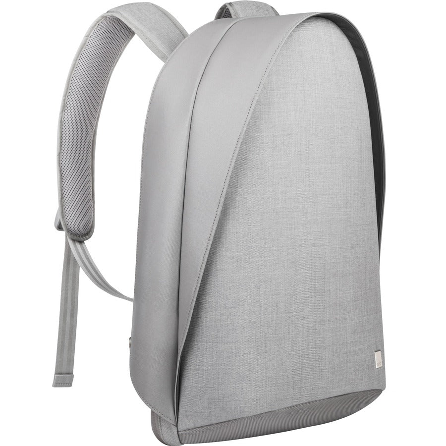 Moshi Tego Urban Backpack - Stone Gray, Anti-theft design, Padded Laptop Compartment up to 15" , External USB Pass-through Port