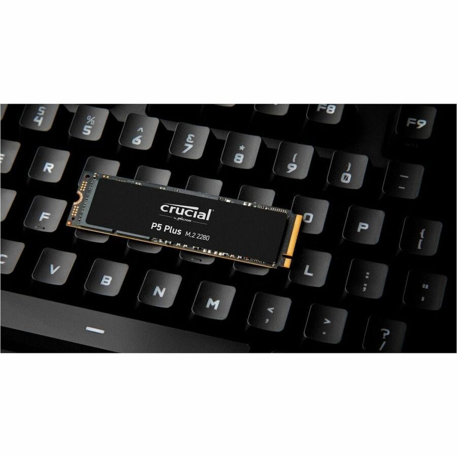 Crucial P5 Plus 2 TB Solid State Drive - M.2 2280 Internal - PCI Express NVMe (PCI Express NVMe 4.0 x4)