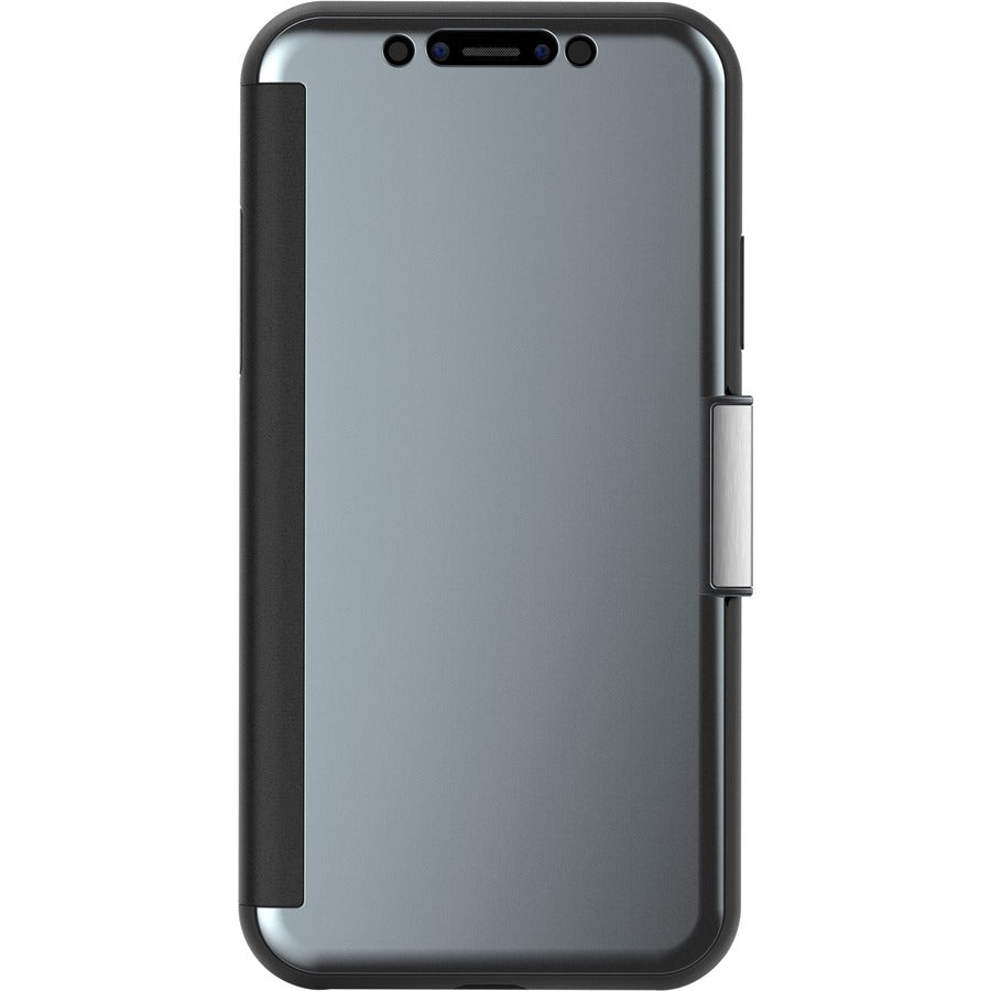 Moshi StealthCover Carrying Case (Folio) Apple iPhone X Smartphone - Gray