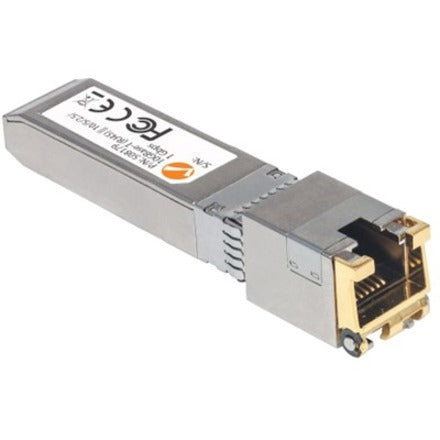 Intellinet 10 Gigabit Copper SFP+ Transceiver Module, 10GBase-T (RJ45) Port, 30m, up to 10 Gbps Data-Transfer Rate with Cat6a Cabling, Equivalent to Cisco MA-SFP-10G-T, Three Year Warranty