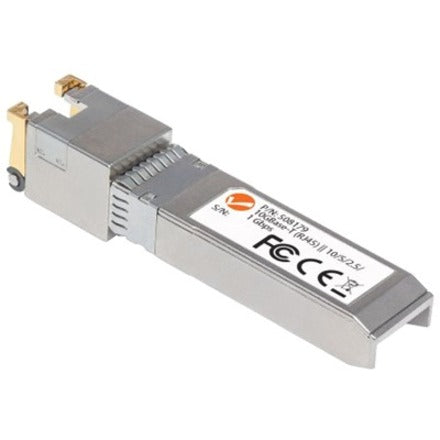 Intellinet 10 Gigabit Copper SFP+ Transceiver Module, 10GBase-T (RJ45) Port, 30m, up to 10 Gbps Data-Transfer Rate with Cat6a Cabling, Equivalent to Cisco MA-SFP-10G-T, Three Year Warranty