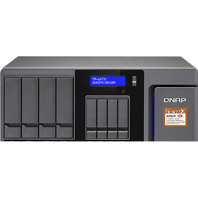 QNAP High-performance Ryzen NAS for AI-oriented Big Data Storage