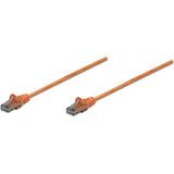 Intellinet Network Solutions Cat6 UTP Network Patch Cable, 14 ft (5.0 m), Orange