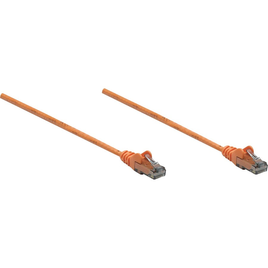 Intellinet Network Solutions Cat6 UTP Network Patch Cable, 14 ft (5.0 m), Orange