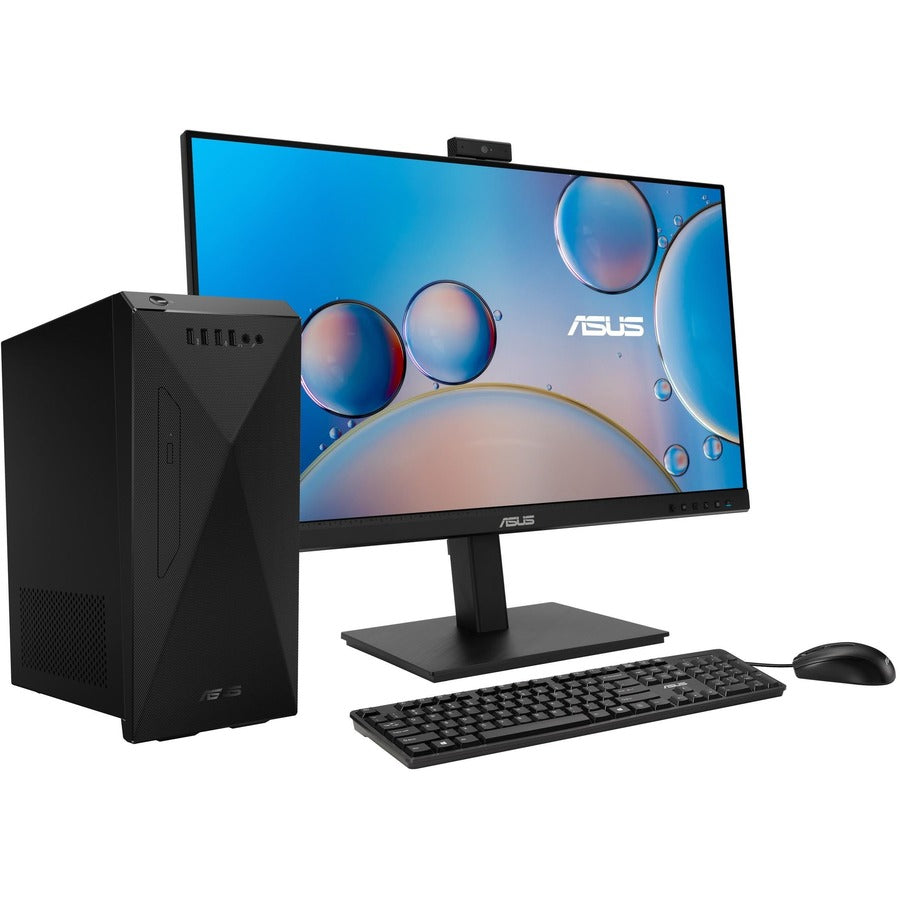 Asus S501MD-DB504 Desktop Computer - Intel Core i5 12th Gen i5-12400 Hexa-core (6 Core) 2.50 GHz - 16 GB RAM DDR4 SDRAM - 512 GB M.2 PCI Express NVMe 3.0 SSD - Tower - Black