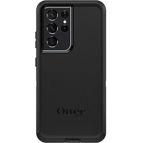 OtterBox Defender Rugged Carrying Case (Holster) Samsung Galaxy S21 Ultra 5G Smartphone - Black