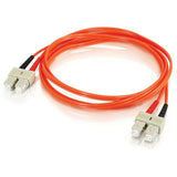 C2G-10m SC-SC 62.5/125 OM1 Duplex Multimode Fiber Optic Cable (TAA Compliant) - Orange