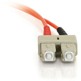 C2G-10m SC-SC 62.5/125 OM1 Duplex Multimode Fiber Optic Cable (TAA Compliant) - Orange