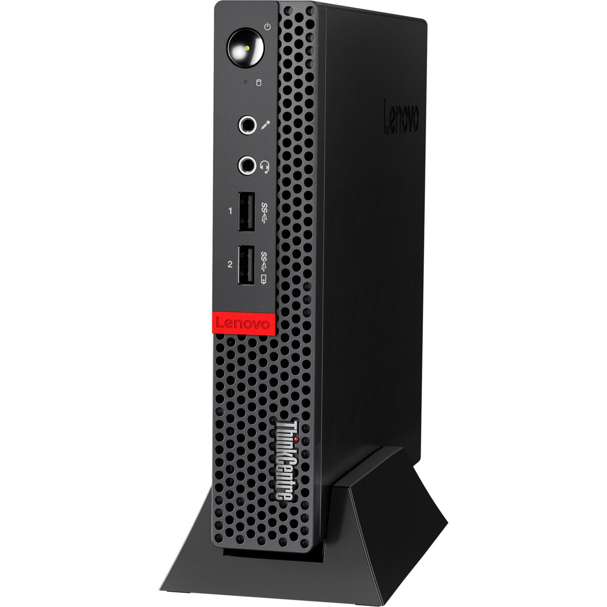 Lenovo ThinkCentre M625q 10TF000WUS Desktop Computer - AMD A-Series A9-9420e 1.80 GHz - 8 GB RAM DDR4 SDRAM - 256 GB SSD - Tiny - Raven Black