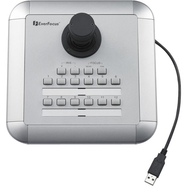 EverFocus USB Keyboard Controller with 3-Axis Joystick Control