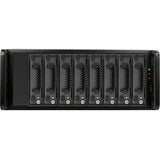 RAIDage JAGE480HD-TG Drive Enclosure 12Gb/s SAS, SATA/600 - Mini-SAS HD Host Interface - 4U Rack-mountable - Black