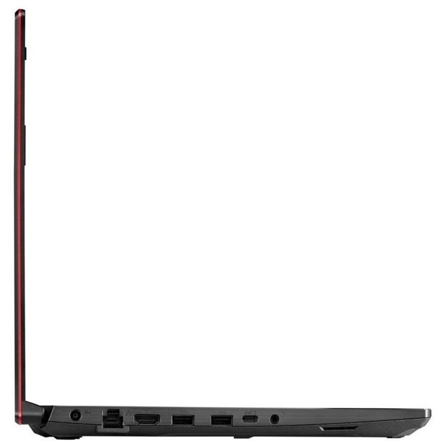 TUF Gaming A17 FA706 FA706IH-RS53 17.3" Gaming Notebook - Full HD - 1920 x 1080 - AMD Ryzen 5 4600H 3 GHz - 8 GB Total RAM - 512 GB SSD - Bonfire Black