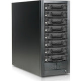 RAIDage JAGE9BT8HD-TG Drive Enclosure 12Gb/s SAS, SATA/600 - Mini-SAS HD Host Interface Tower - Black