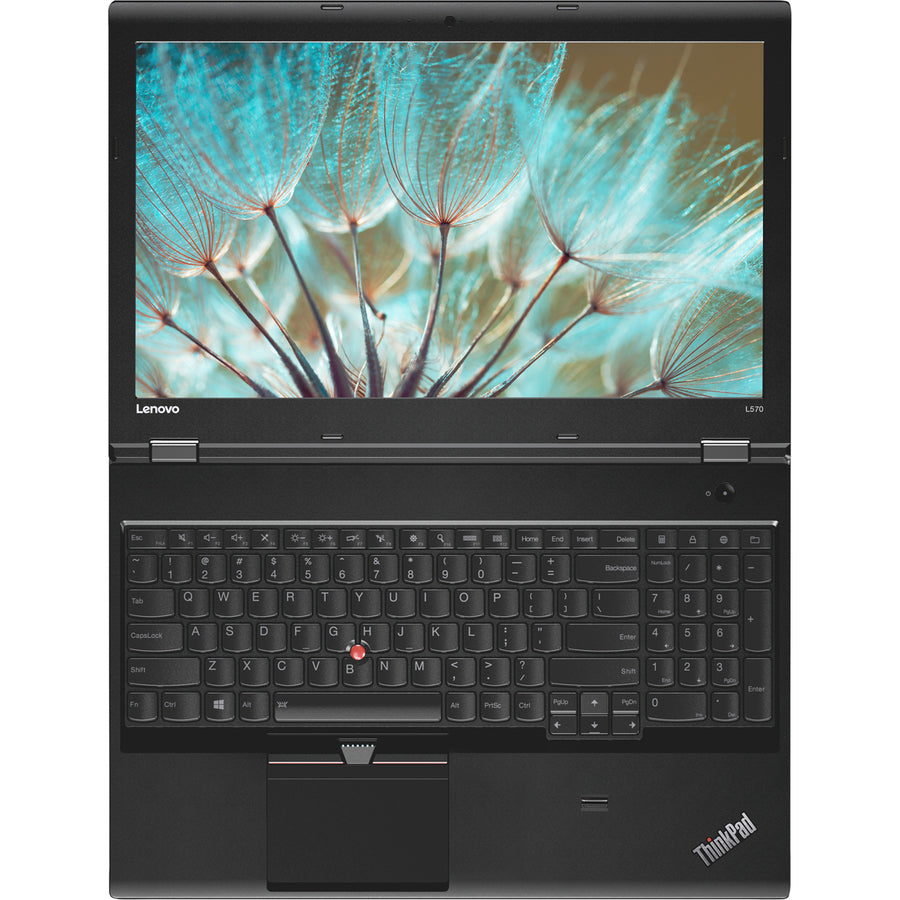 Lenovo ThinkPad L570 20JRS0K700 15.6" Notebook - 1366 x 768 - Intel Core i5 6th Gen i5-6300U Dual-core (2 Core) 2.40 GHz - 8 GB Total RAM - 256 GB SSD - Black