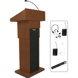 AmpliVox SW505A - Wireless Executive Adjustable Column Lectern