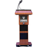 AmpliVox SW505A - Wireless Executive Adjustable Column Lectern