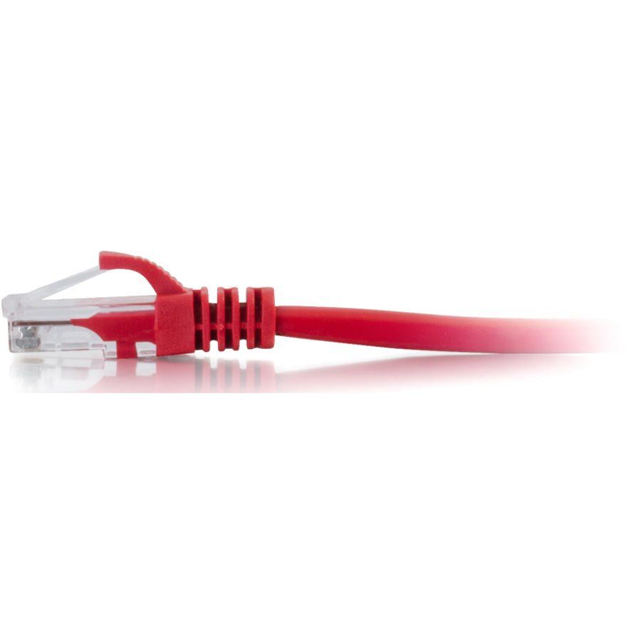 C2G 100ft Cat6 Snagless Unshielded (UTP) Ethernet Cable - Cat6 Network Patch Cable - PoE - Red