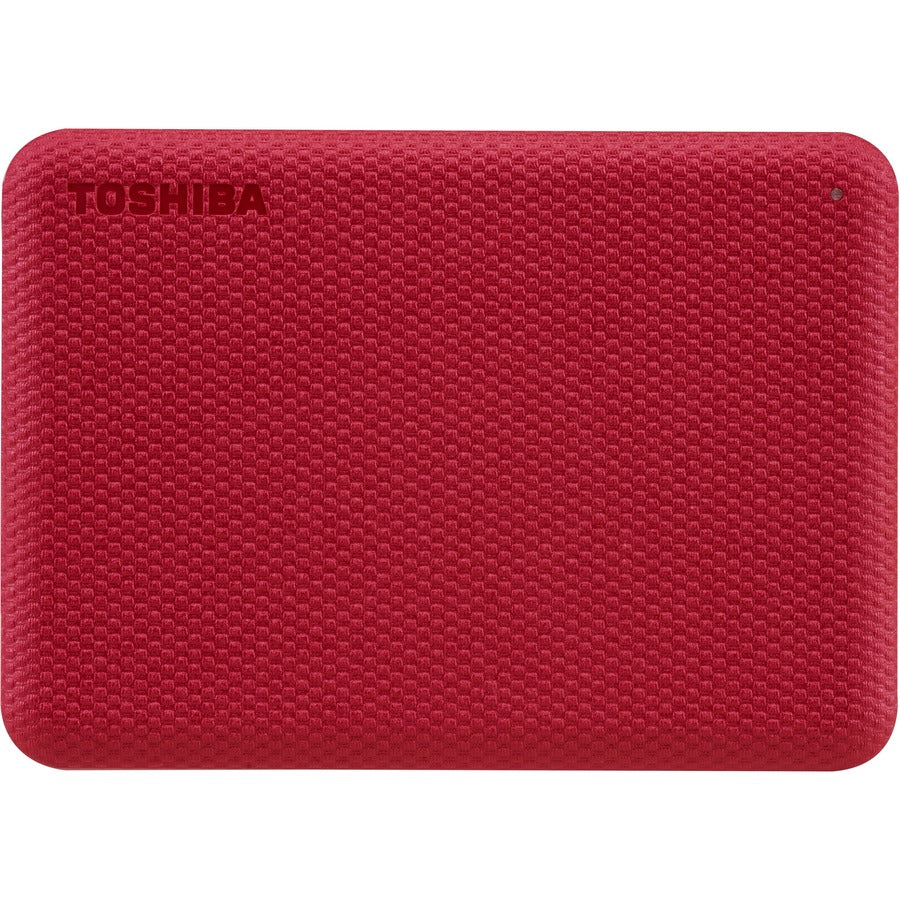 Toshiba Canvio Advance HDTCA20XR3AA 2 TB Portable Hard Drive - External - Red