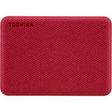 Toshiba Canvio Advance HDTCA20XR3AA 2 TB Portable Hard Drive - External - Red