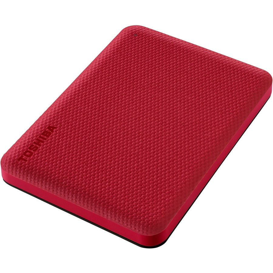 Toshiba Canvio Advance HDTCA20XR3AA 2 TB Portable Hard Drive - External - Red