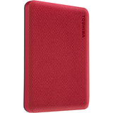 Toshiba Canvio Advance HDTCA20XR3AA 2 TB Portable Hard Drive - External - Red