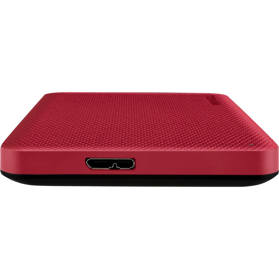 Toshiba Canvio Advance HDTCA20XR3AA 2 TB Portable Hard Drive - External - Red