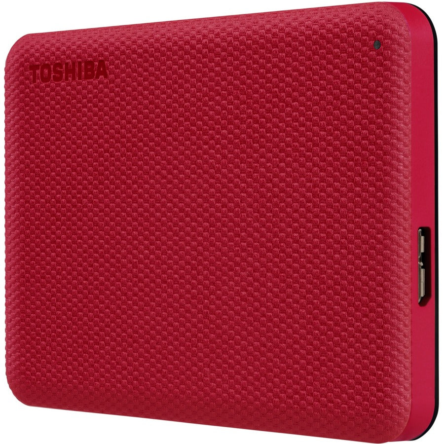 Toshiba Canvio Advance HDTCA20XR3AA 2 TB Portable Hard Drive - External - Red