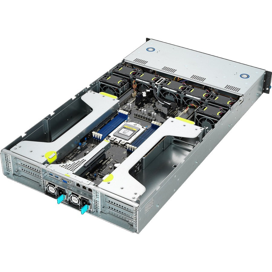 Asus ESC4000A-E10 Barebone System - 2U Rack-mountable - Socket SP3 - 1 x Processor Support