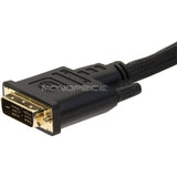 Monoprice 10ft 24AWG CL2 High Speed HDMI to DVI Adapter Cable w / Net Jacket - Black