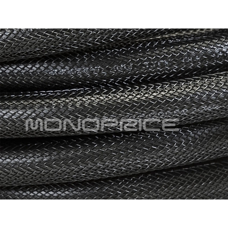 Monoprice 10ft 24AWG CL2 High Speed HDMI to DVI Adapter Cable w / Net Jacket - Black